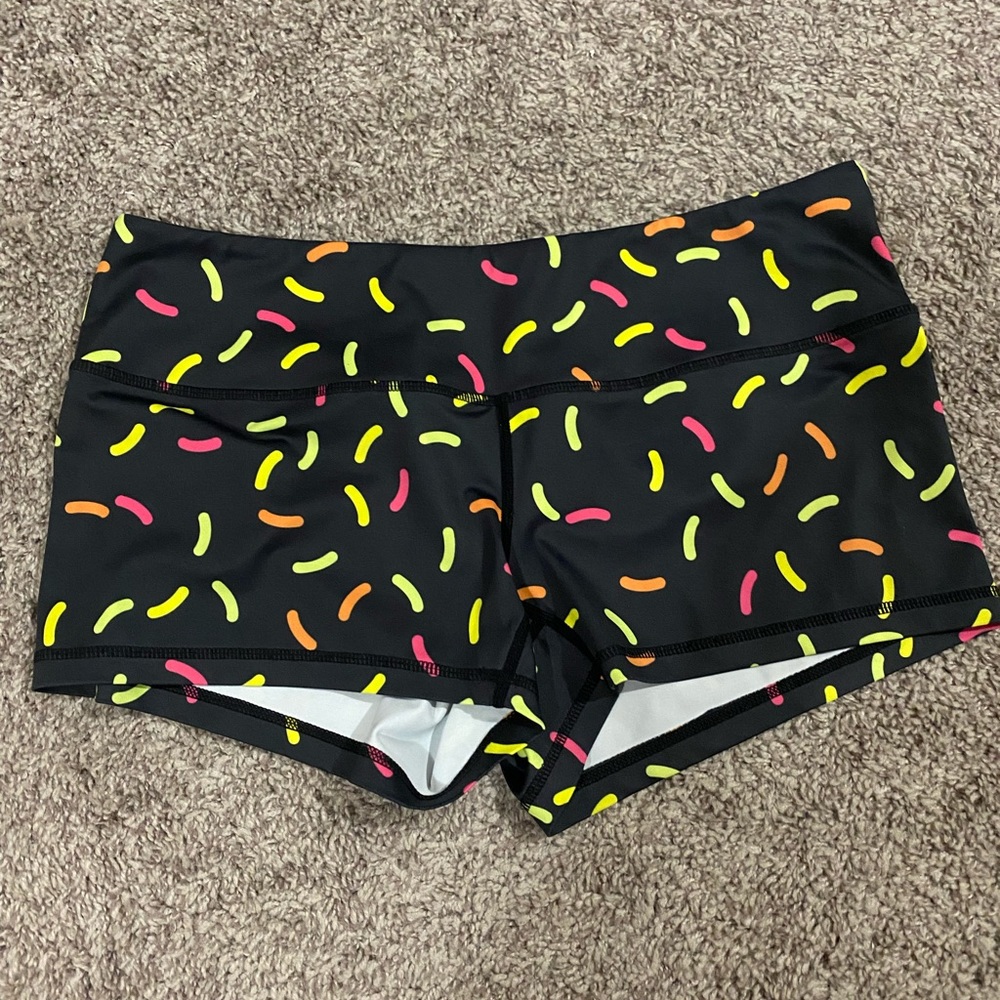 Feed Me Fight Me Doughnut Sprinkle Shorts